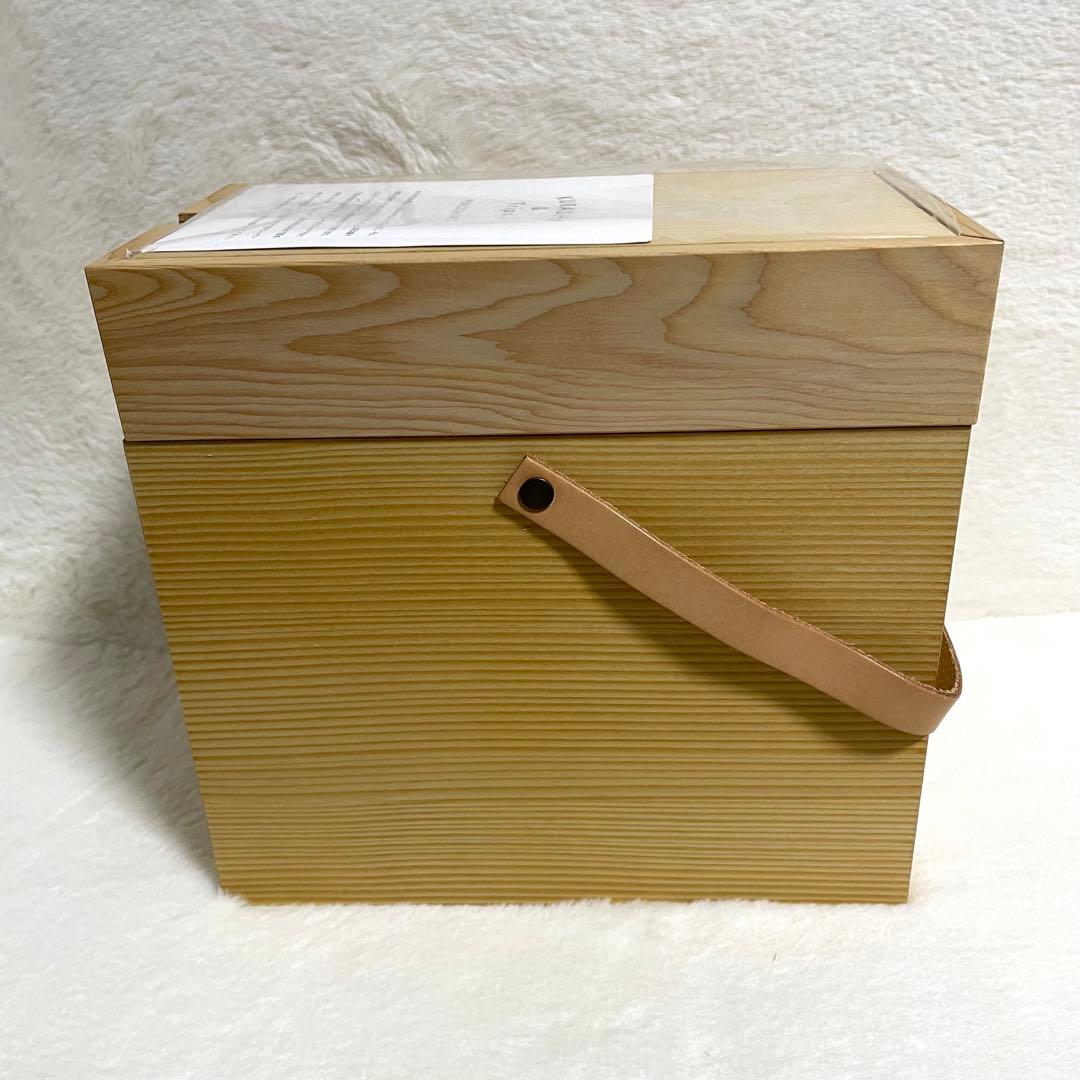 未使用　KURASHI & Trips 天然木製のメイクボックス