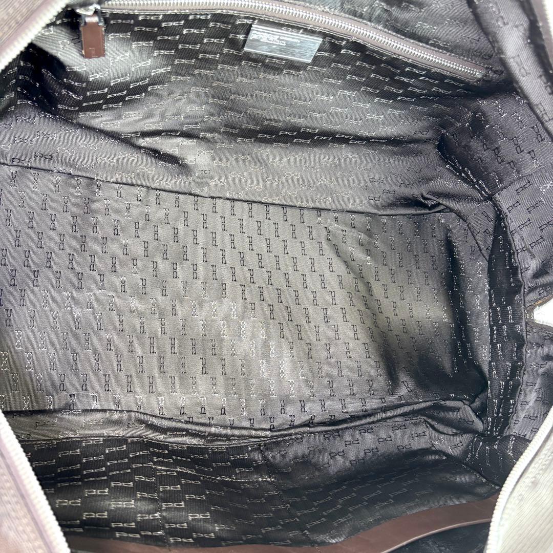 【極美品】 ポルシェデザイン ボストンバッグ ナイロン レザー