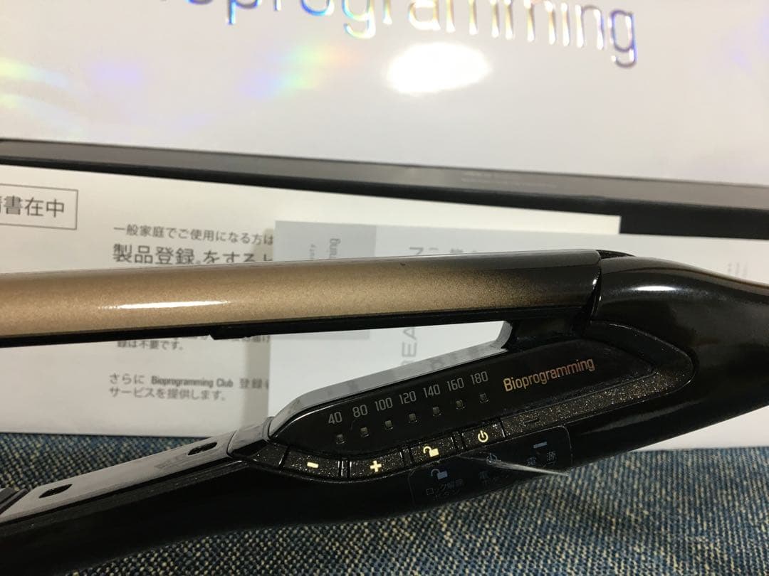 動作良好 うめだ阪急購入 ヘアビューロン　4d ストレートアイロン