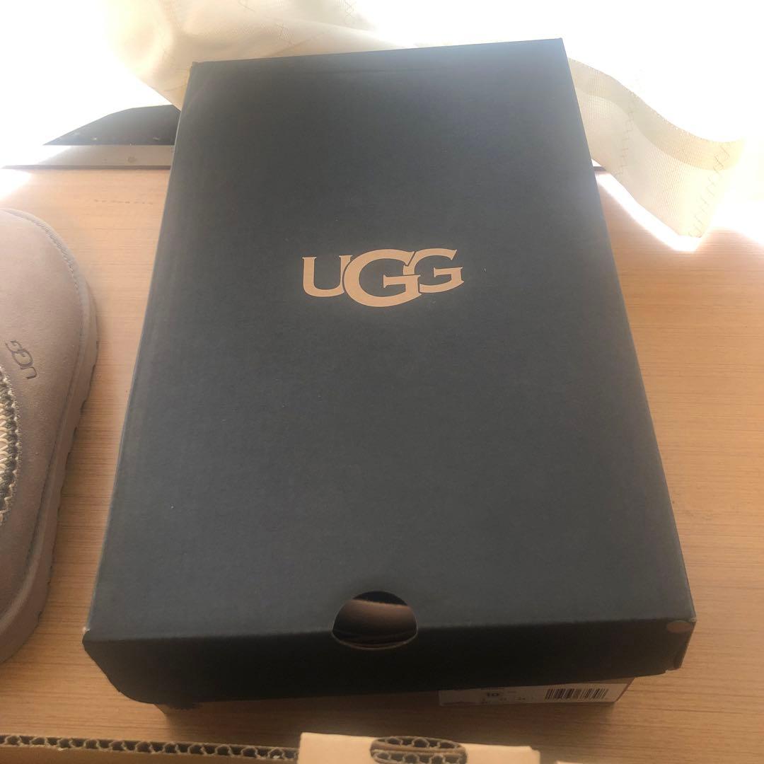 UGG ベージュ サボ・クロッグサンダルJP28