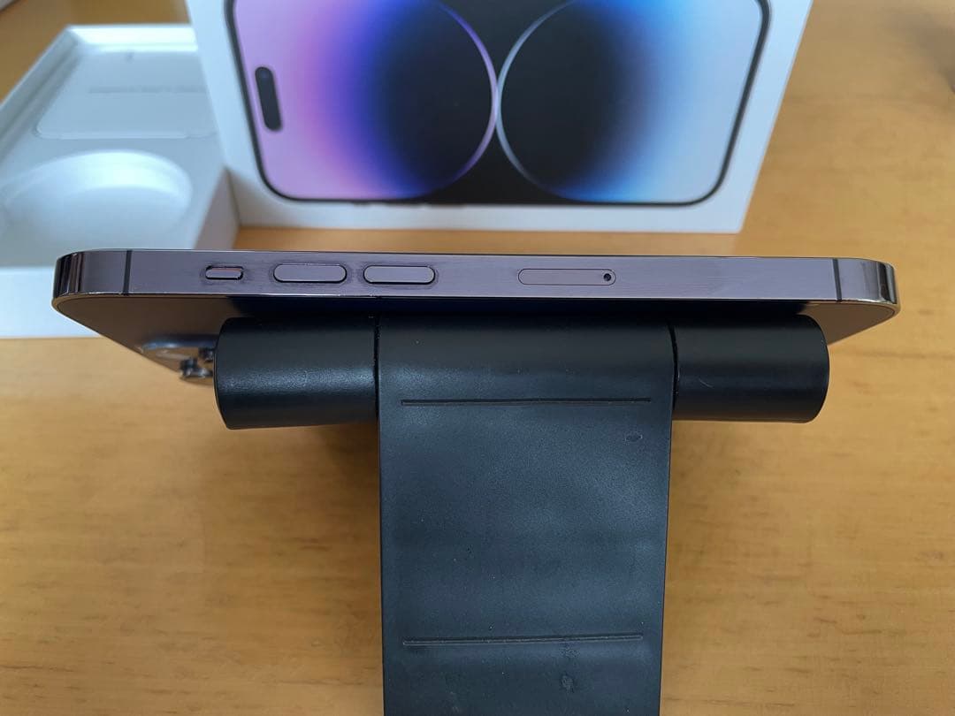 iPhone14 Pro 128GB ディープパープル バッテリー100%