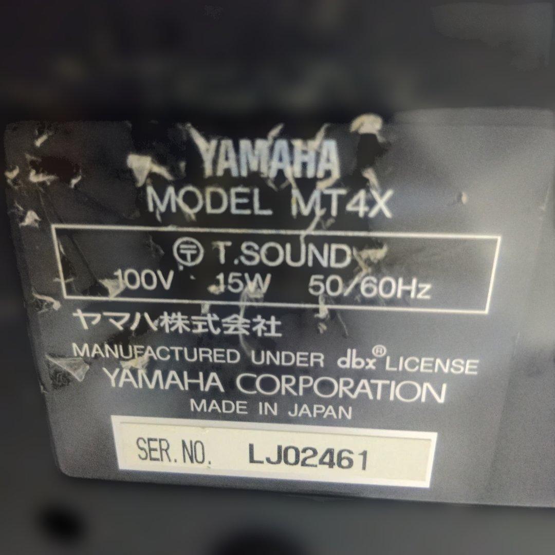 【ふくまる】YAMAHA MT4X レコーダー取説及び専用バッグ