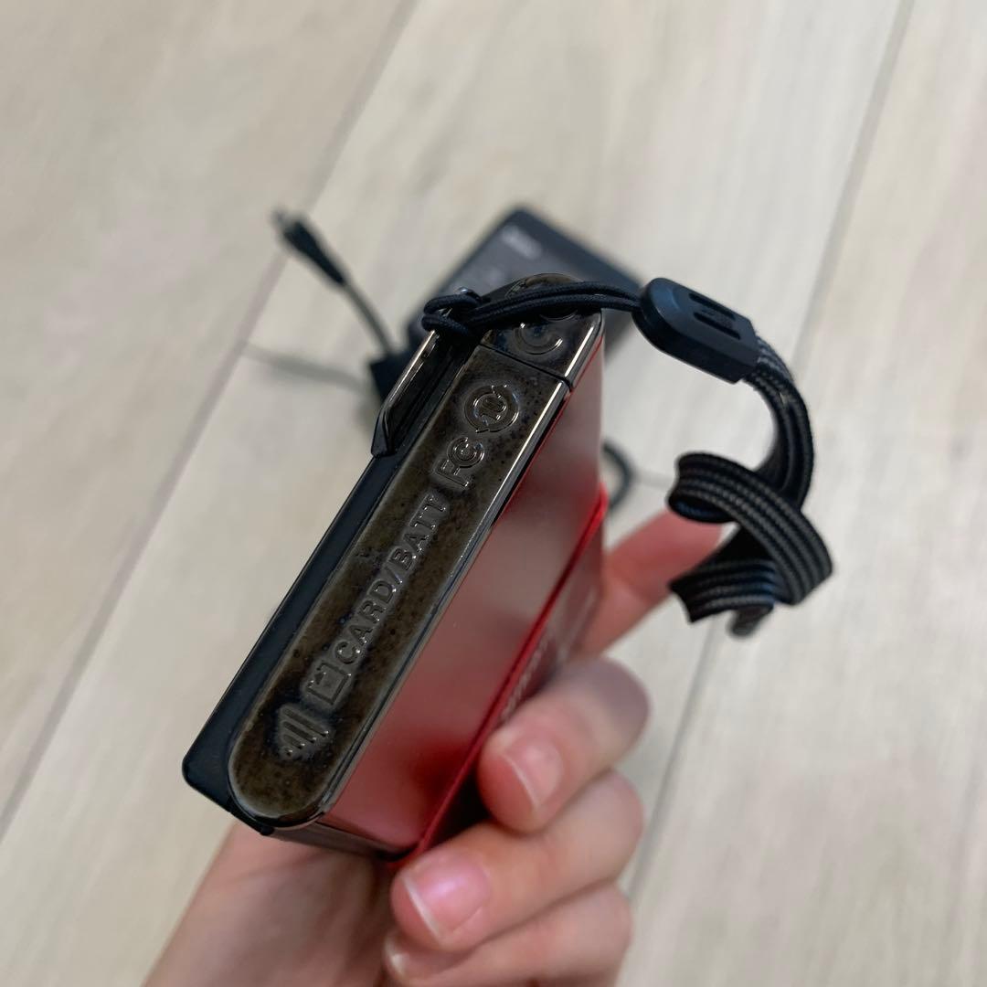Nikon コンパクトデジタルカメラ レッド 充電器付き