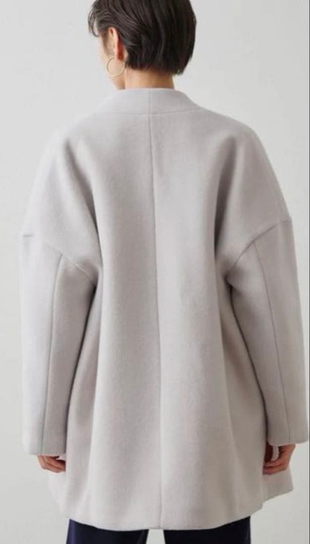 ⭐︎美品⭐︎ Whim Gazette メリンプミドルコート　グレー