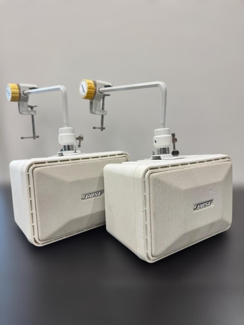 BOSE 101MMH 純正フリーアングルクランプ付 スピーカー2点
