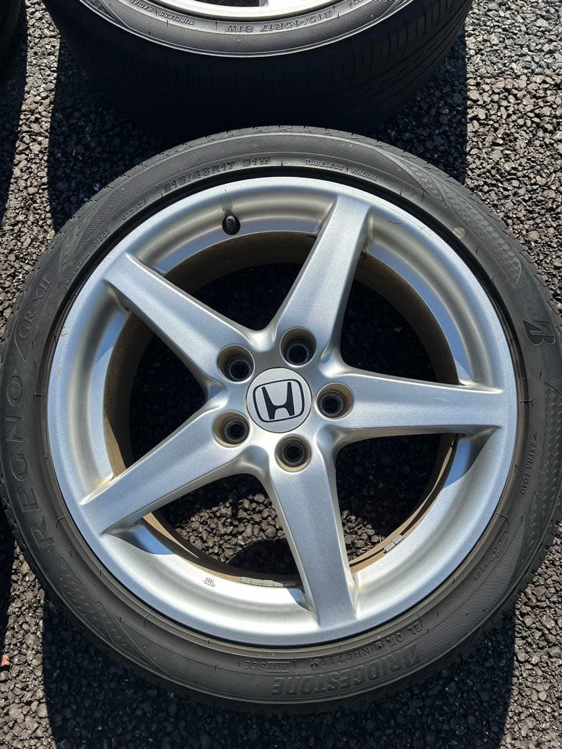 ホンダ 17インチ ホイールセット レグノ付き