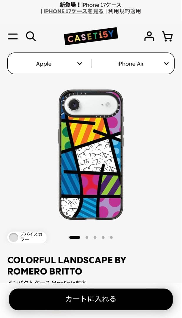 iPhoneアクセサリー CASETiFY iPhone Air