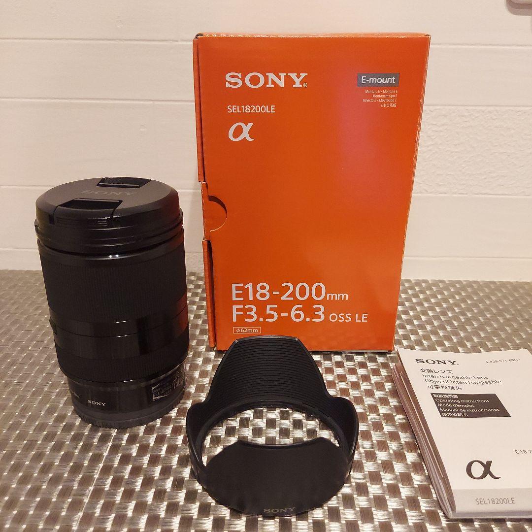 レンズ(ズーム) SONY SEL18200LE E18-200mm F3.5-6.3 OSSLE