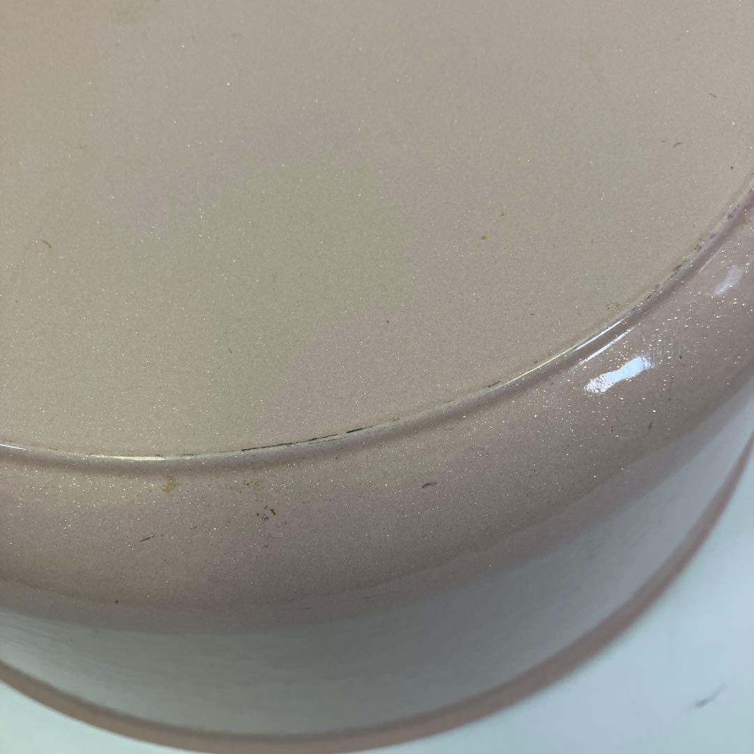 【中古】バーミキュラ オーブンポッド ラウンド 26ｃｍ ピンク