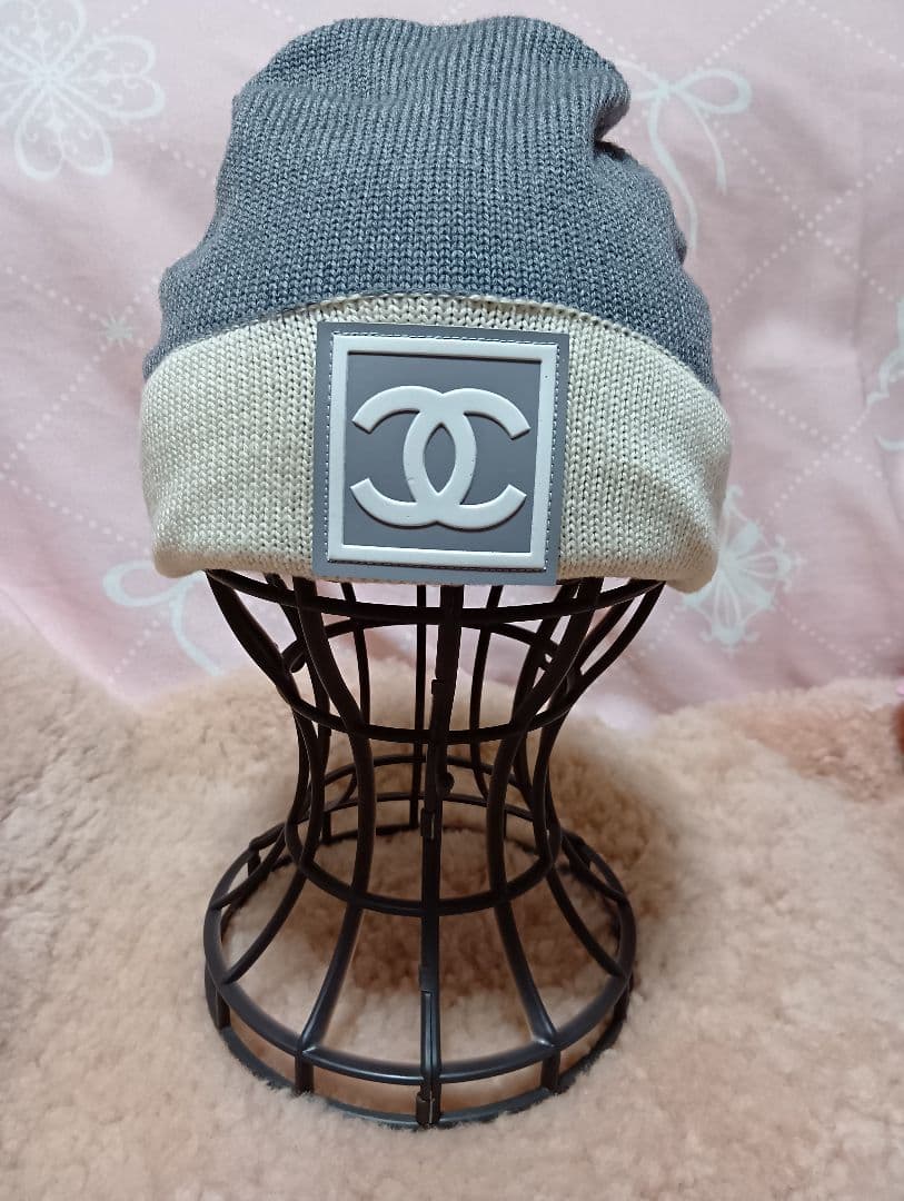 年末年始セール✨ ✨✨CHANEL リバーシブル ニットビーニー