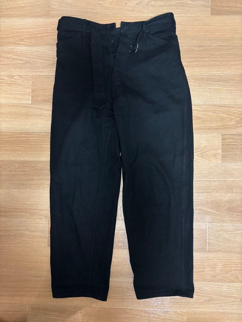 24aw comoli デニムセットアップ