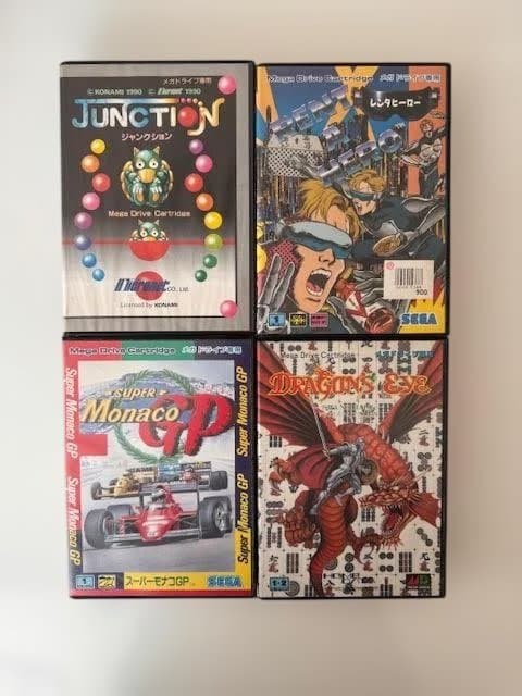 セガ　メガドライブ　ゲームソフト８個セット