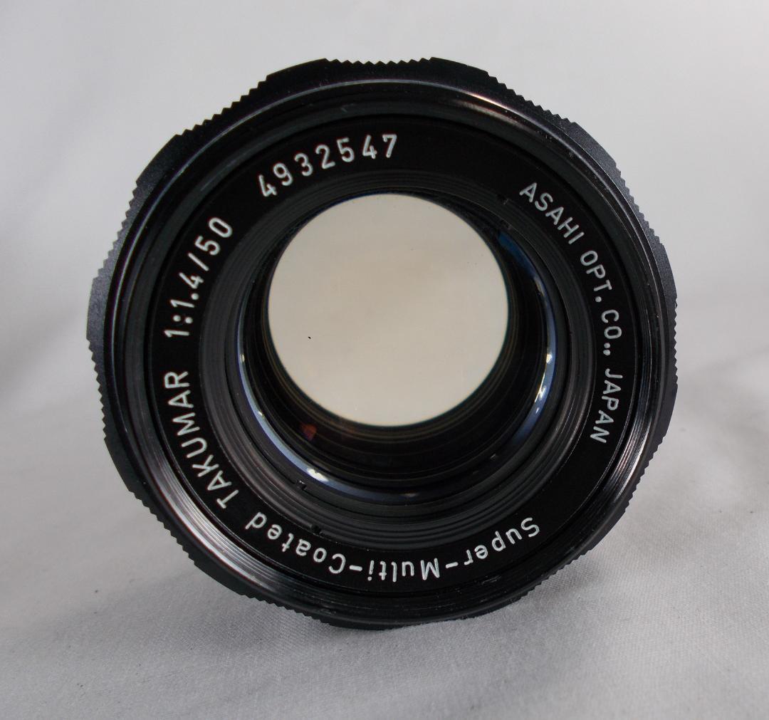 フィルムカメラ 整備済　Pentax SP　+ レンズ f/1.4　Q262