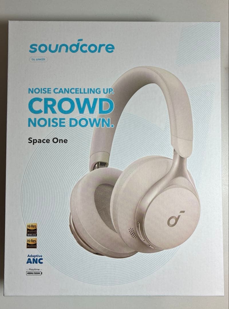 soundcore SpaceOne ワイヤレスヘッドホン アンカー