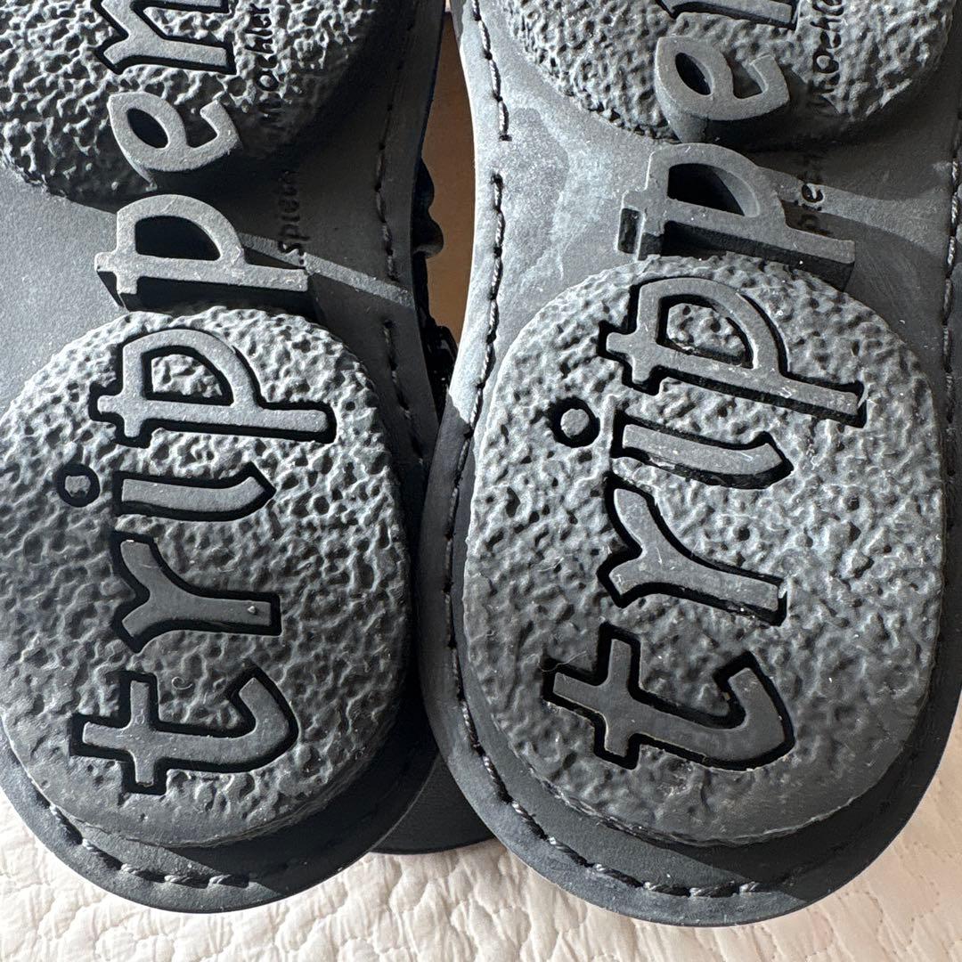 trippen サイドジッパーショートブーツ　プリーツ✴︎36