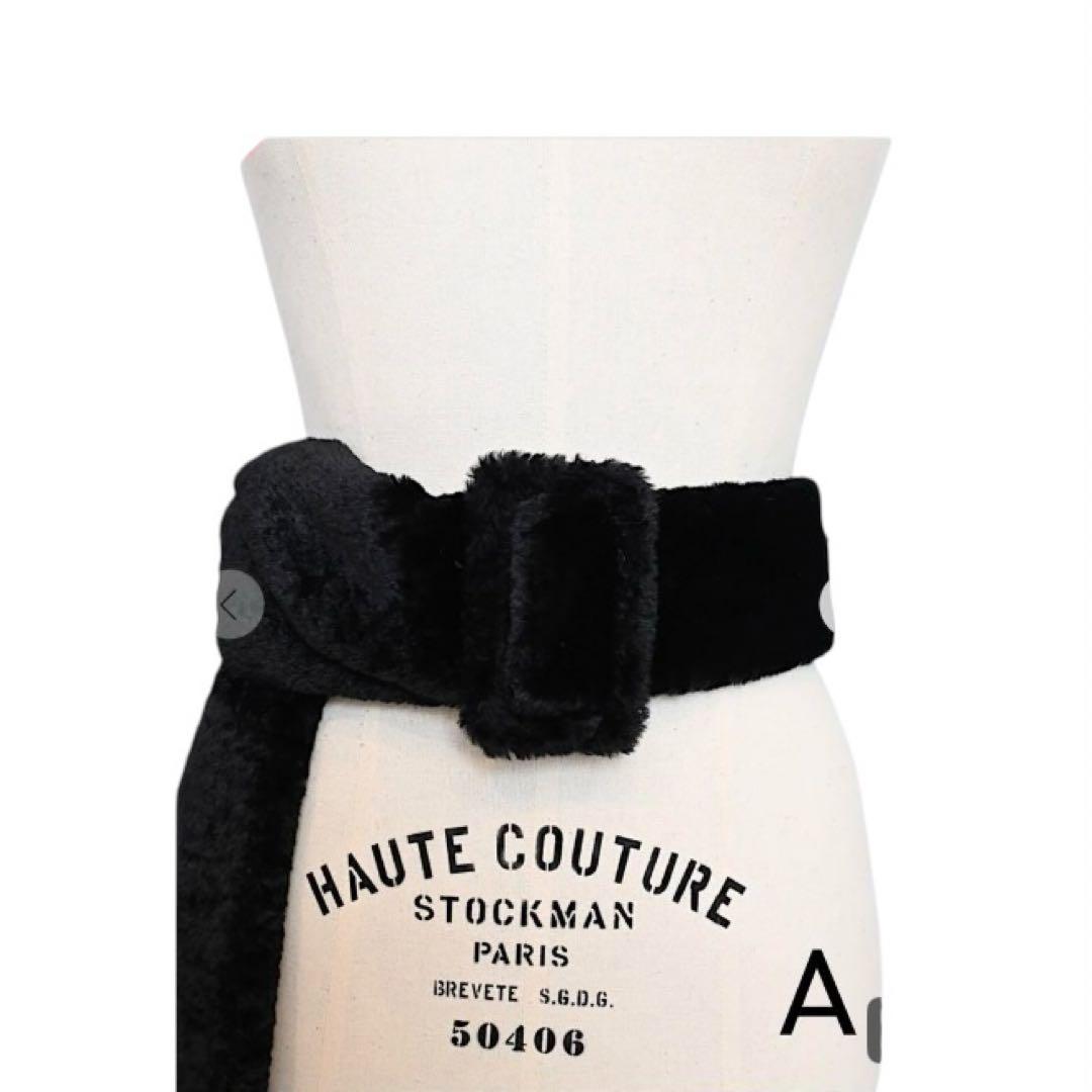 新品未使用CHIEKO+ ファーベルト fur tail belt