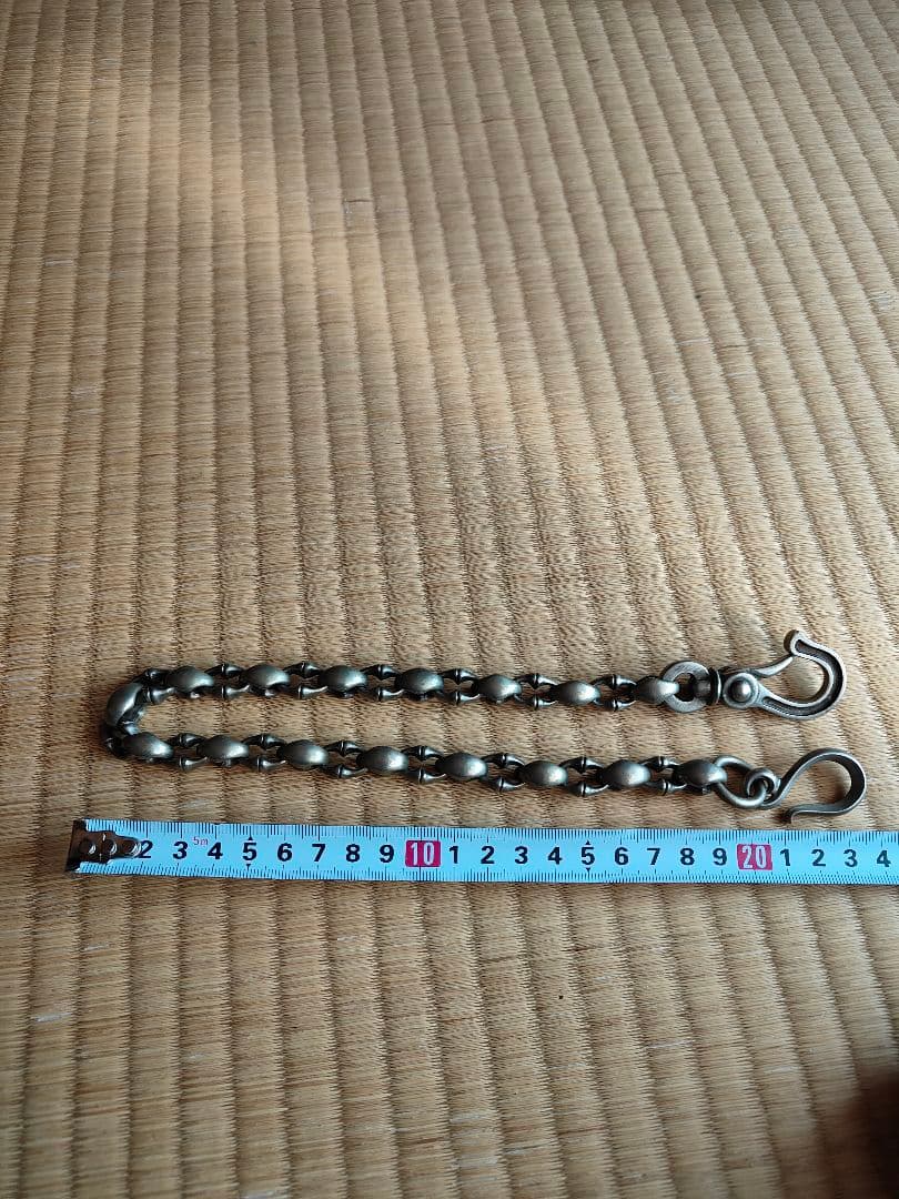 シルバー ウォレットチェーン 約40cm