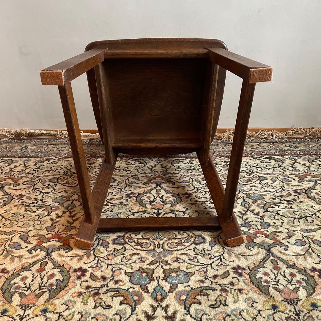 オランダ家具　ダイニングチェア　オーク材　無垢材