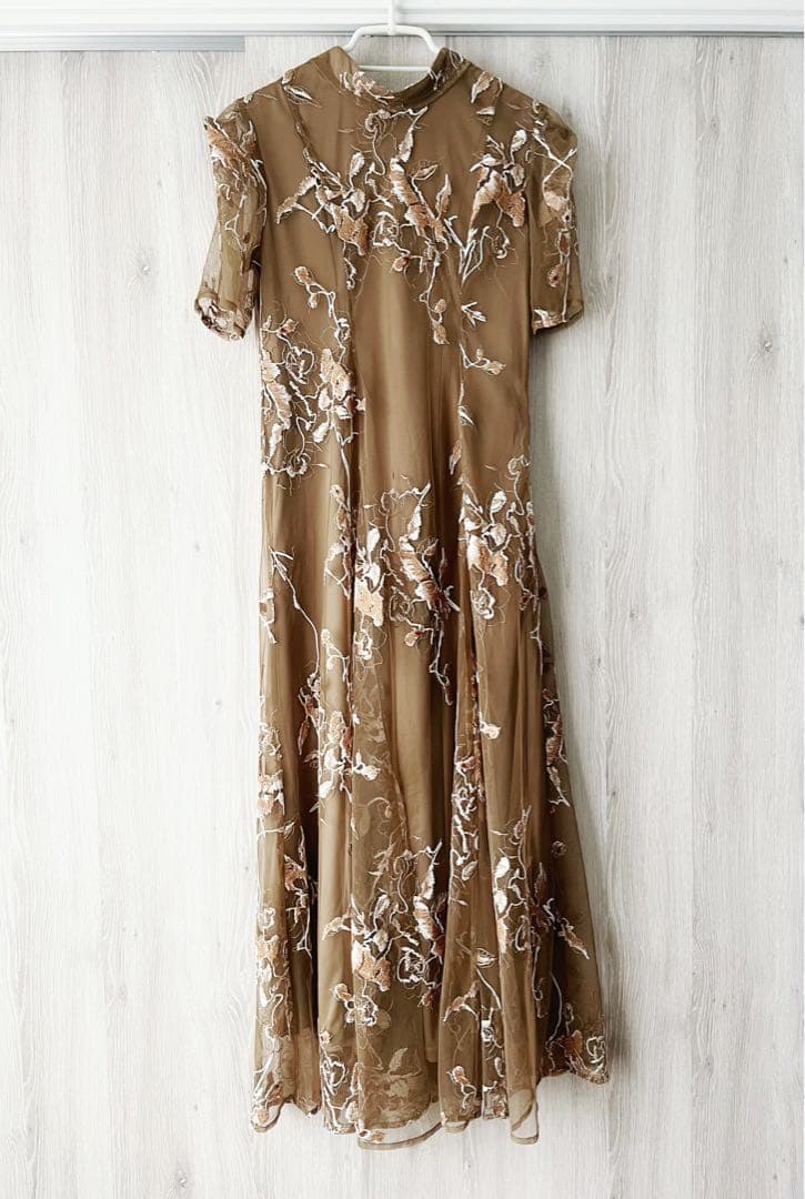 ワンピース 2WAY WILD ROSE CANVAS ART DRESS