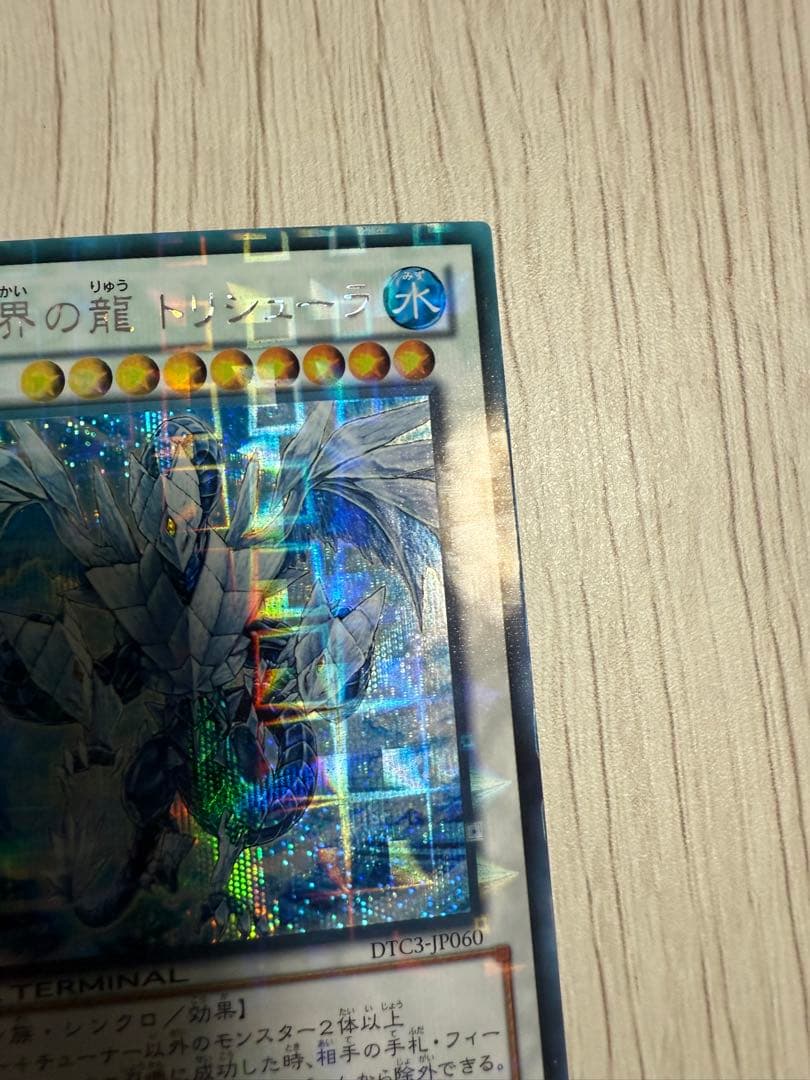 遊戯王 氷結界の龍トリシューラ DTC シークレット