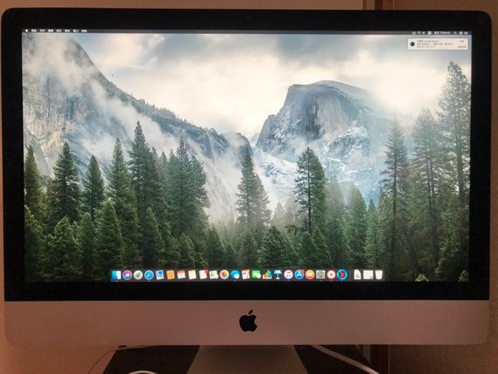 iMac 2017年モデル 27インチ 8GBメモリ とても綺麗です