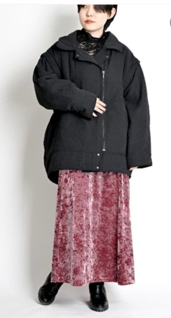 専用　ハンチ hunch（ハンチ）袖取り外し2way 中綿ライダースコート