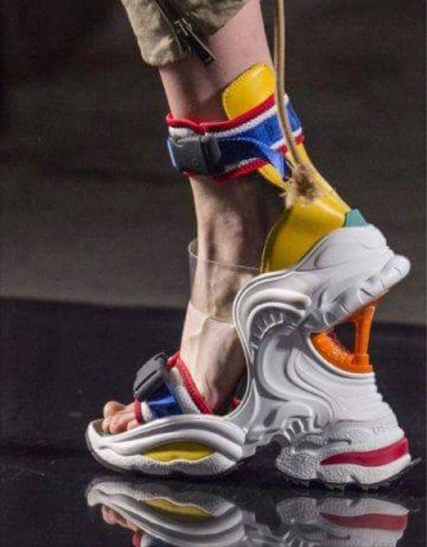 【未使用】DSQUARED2 ディースクエアード⭐️レア ウェッジヒールサンダル