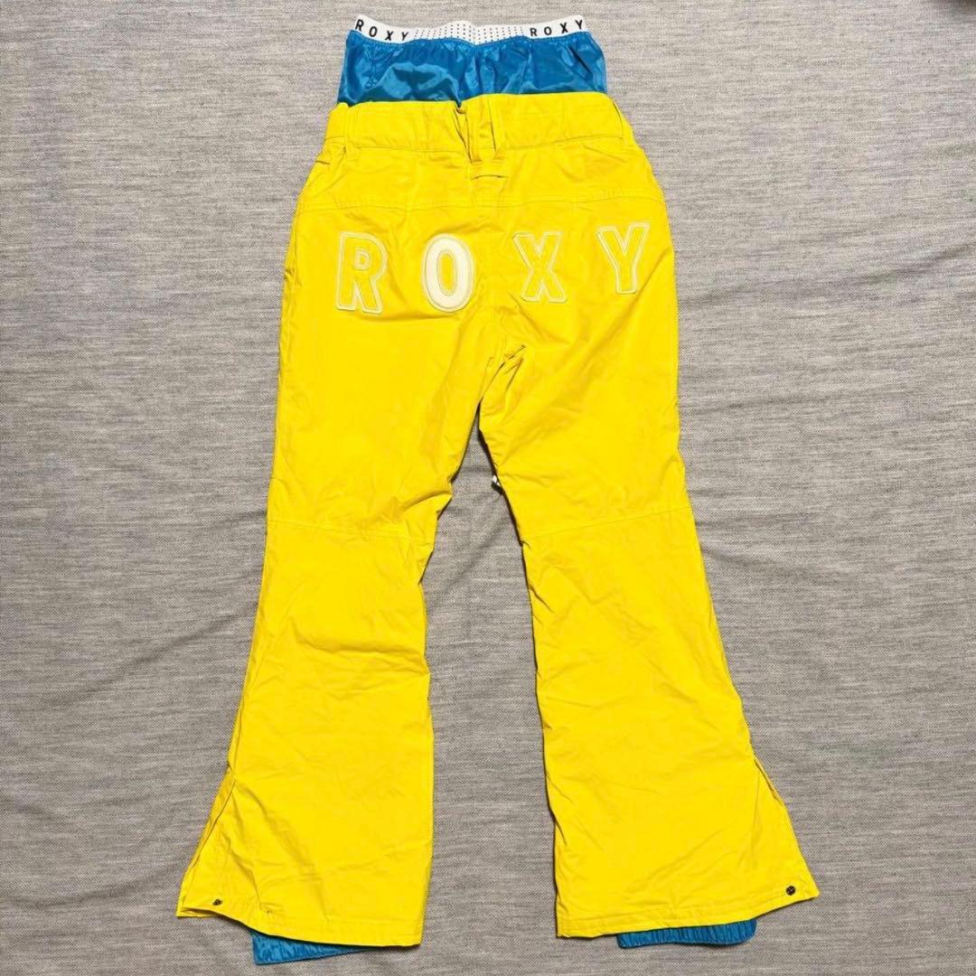【新品・タグ付】ROXY スノーボード ウェア ズボン パンツ 黄色 M