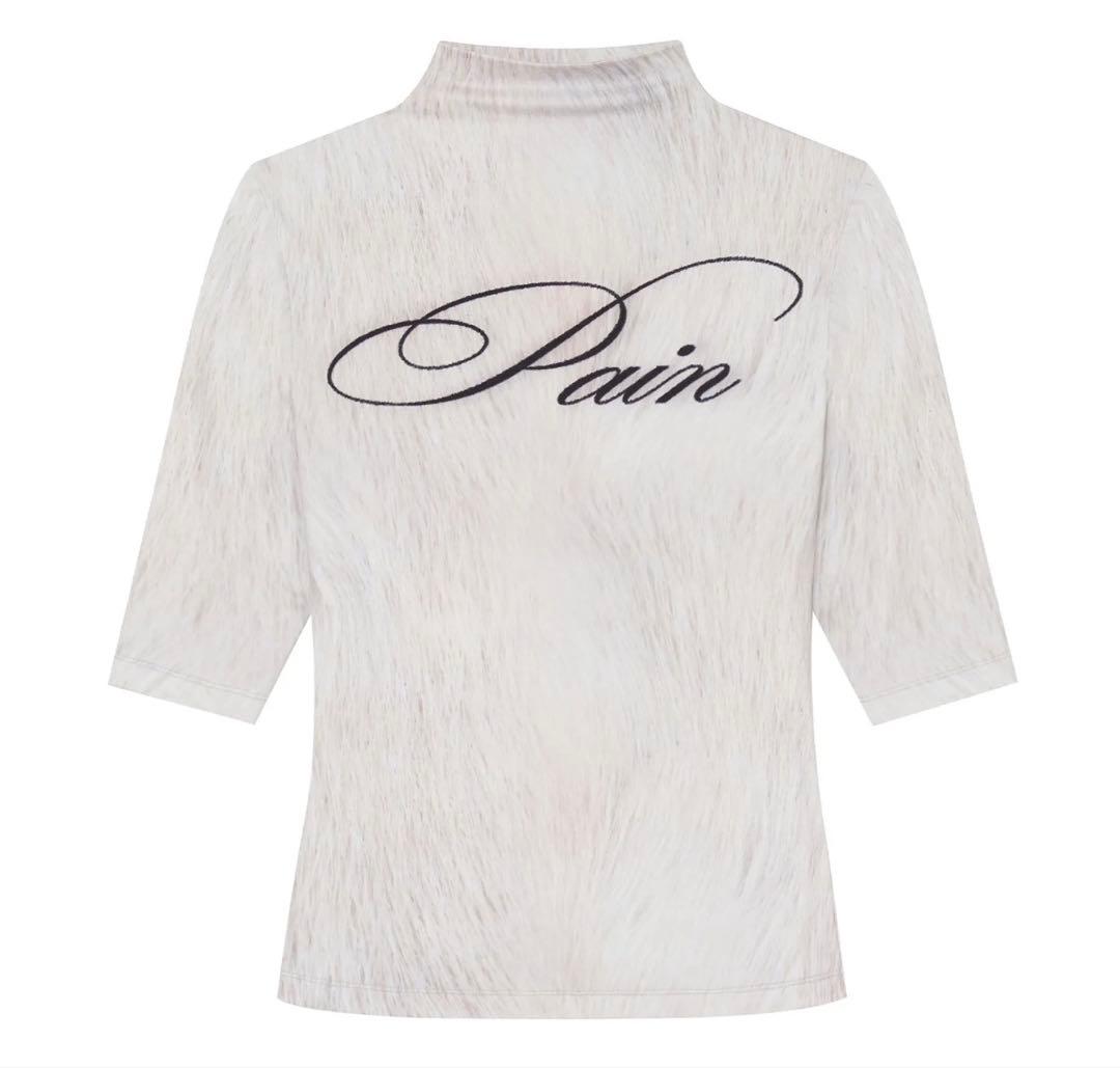 トップス BONNAE Pain mock neck top Ivory