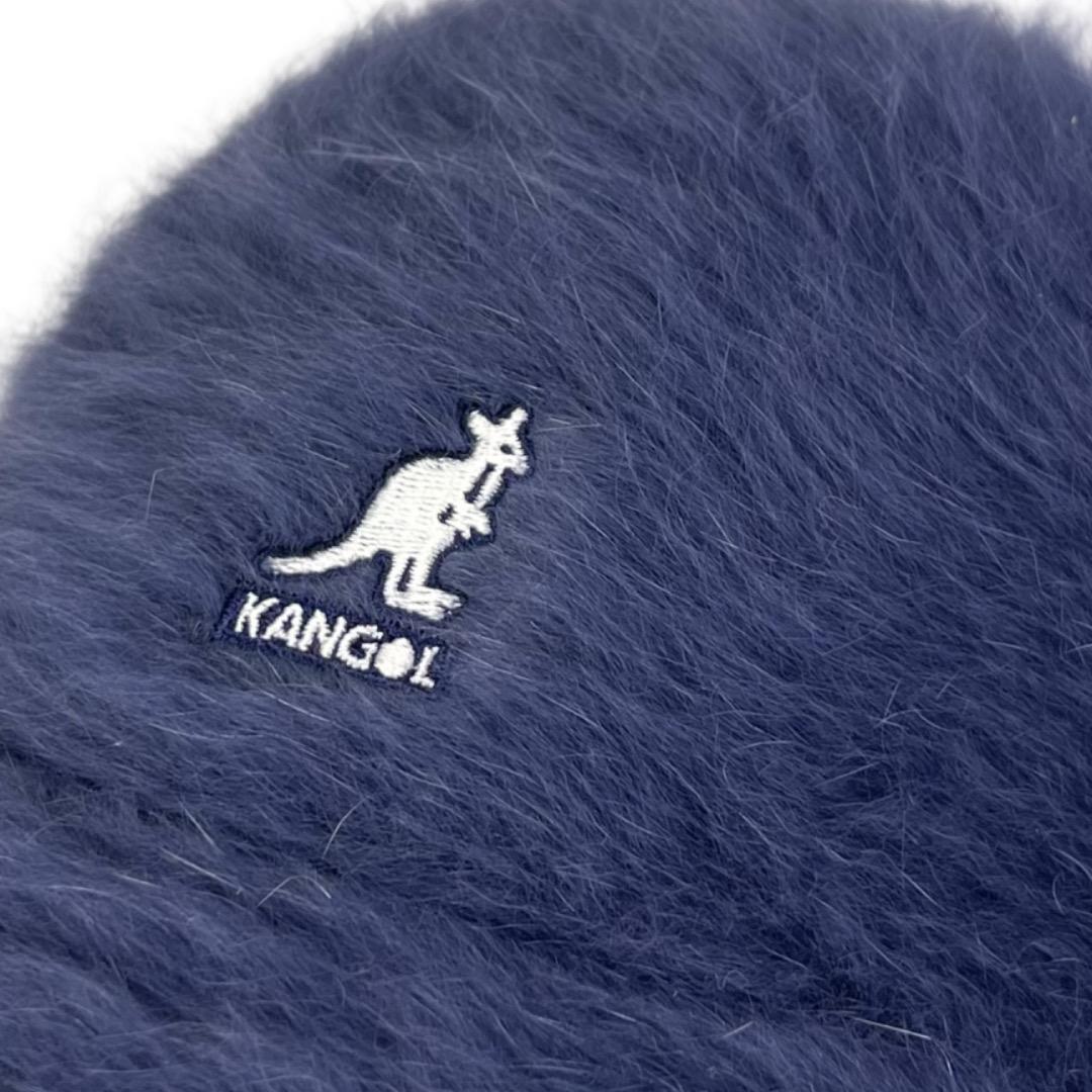 SALE❄️KANGOL　ファーゴラ　ベル型ハット　Navy　XLサイズ