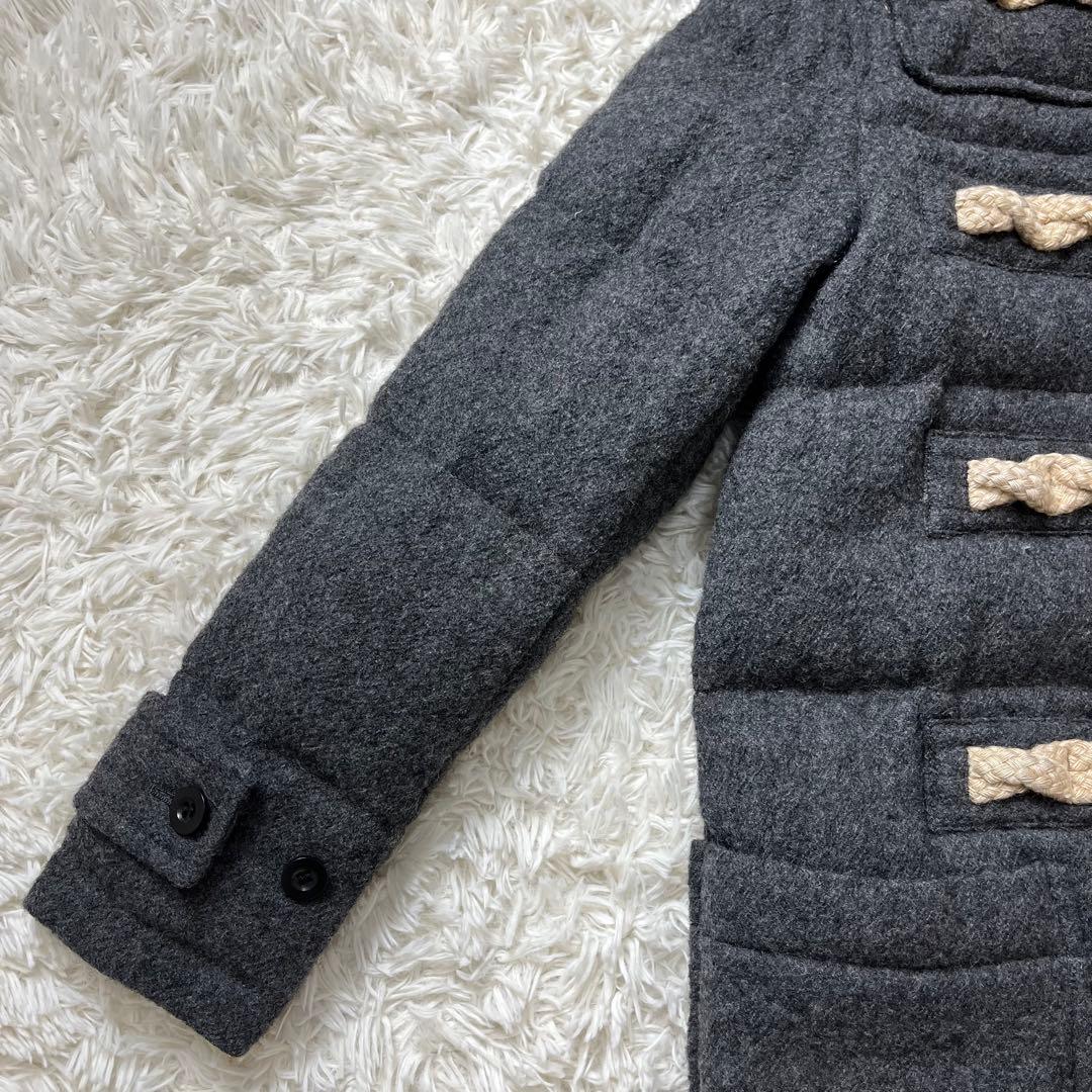 極美品 sacai ダッフルコート ダウン グレー 2way