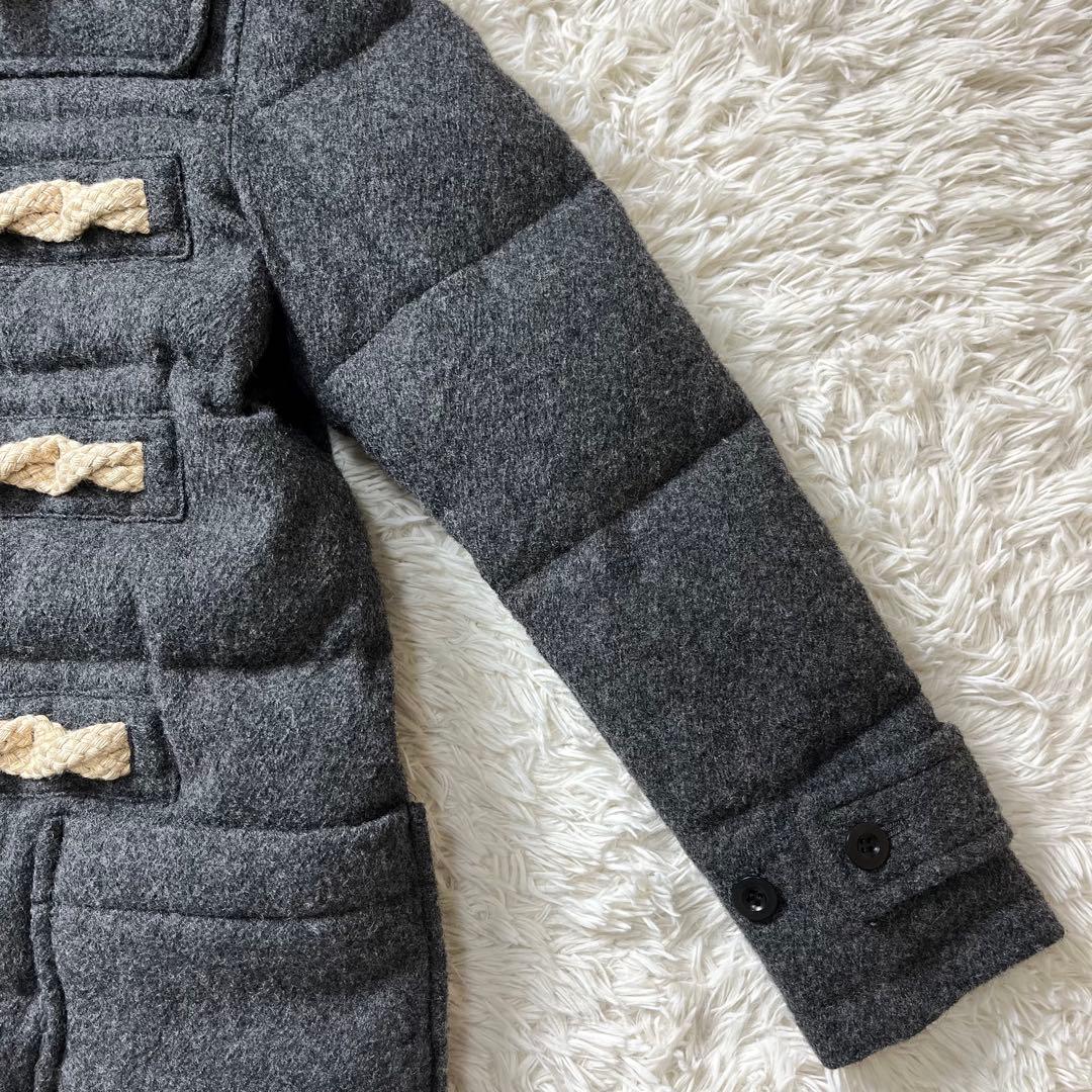 極美品 sacai ダッフルコート ダウン グレー 2way