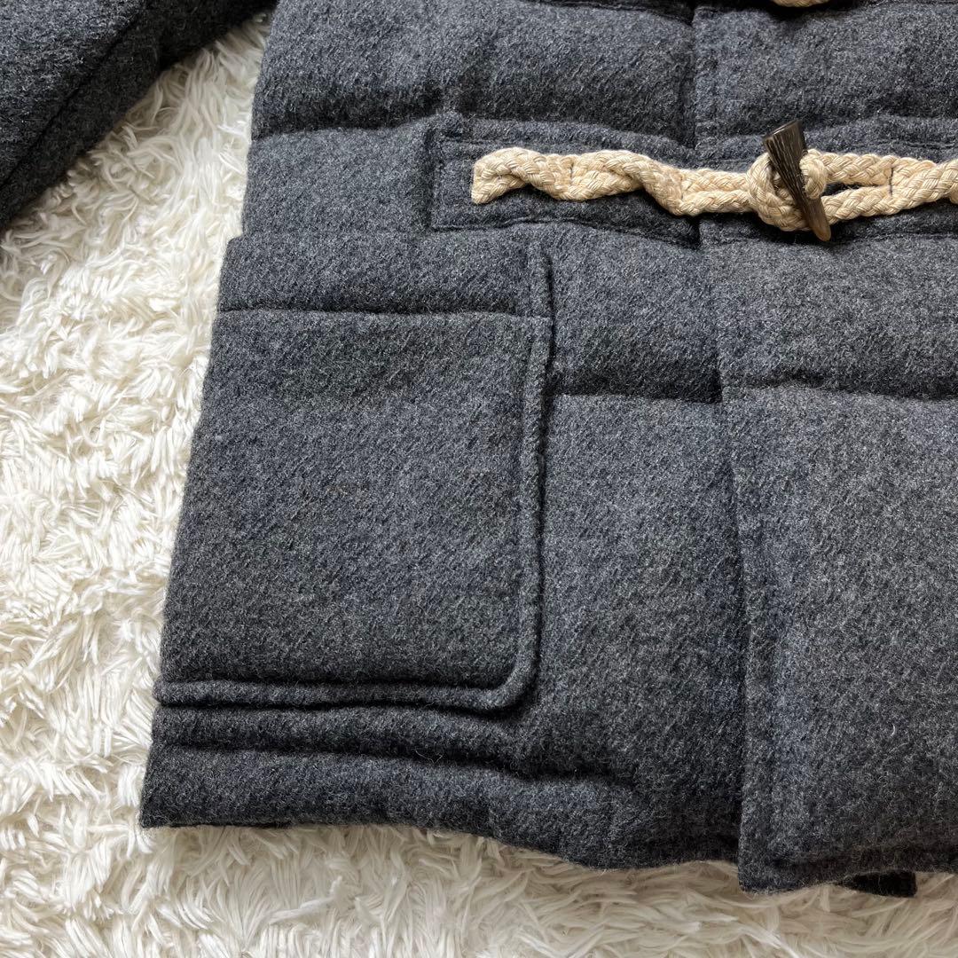 極美品 sacai ダッフルコート ダウン グレー 2way