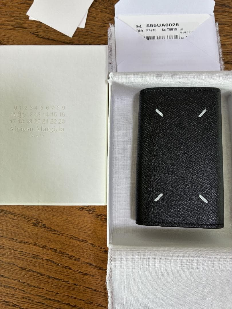 Maison Margielaキーケース ブラック(新品)箱付き
