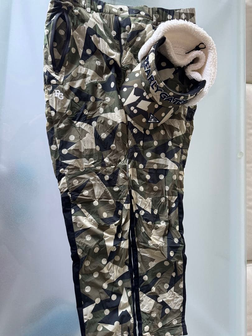 パーリーゲイツ　パンツ&バイザー