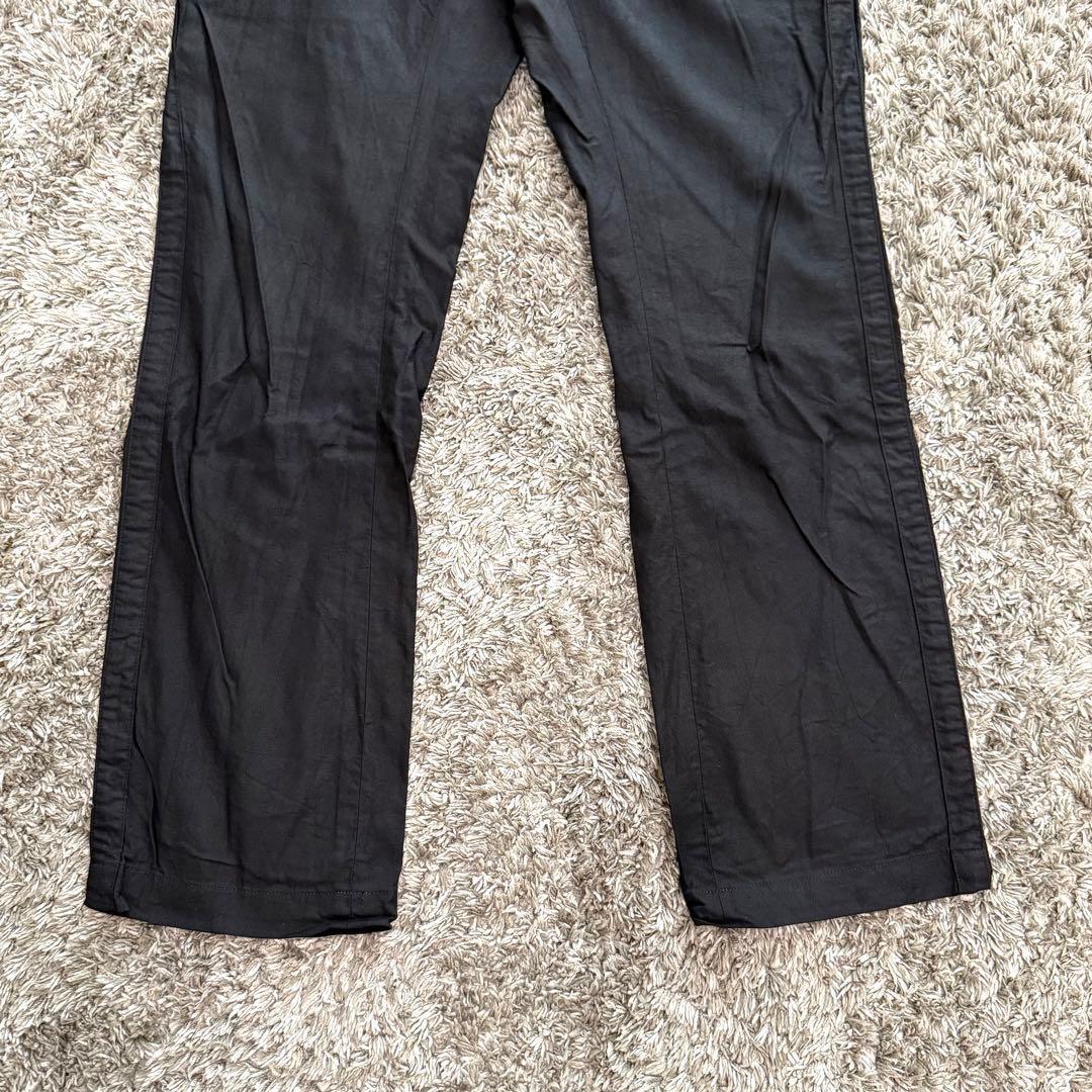 Y's ブラック フレアスラックス サイズ3 サイドライン　y2k