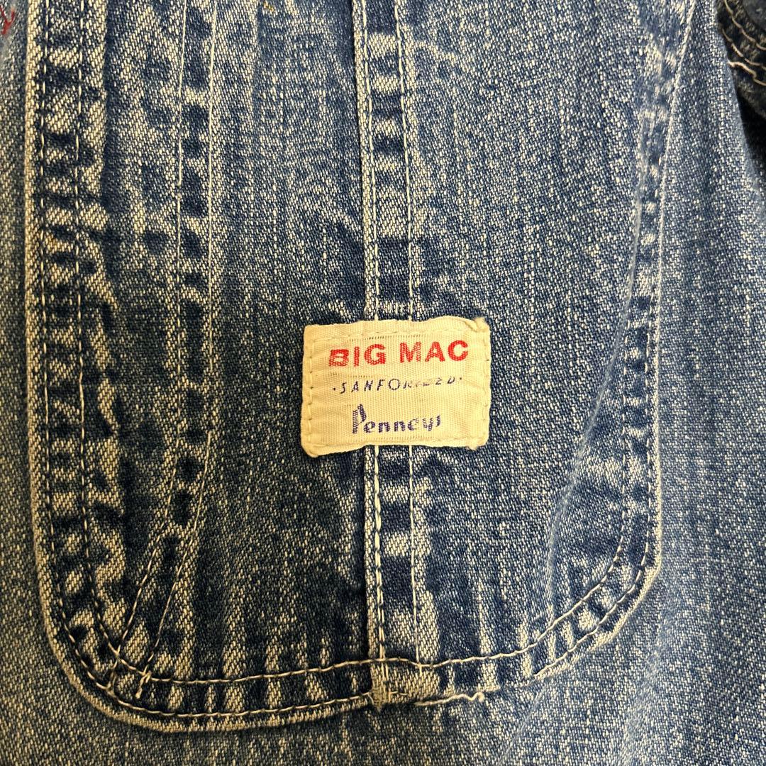 60s bigmac カバーオール 希少サイズ penneys ヴィンテージ