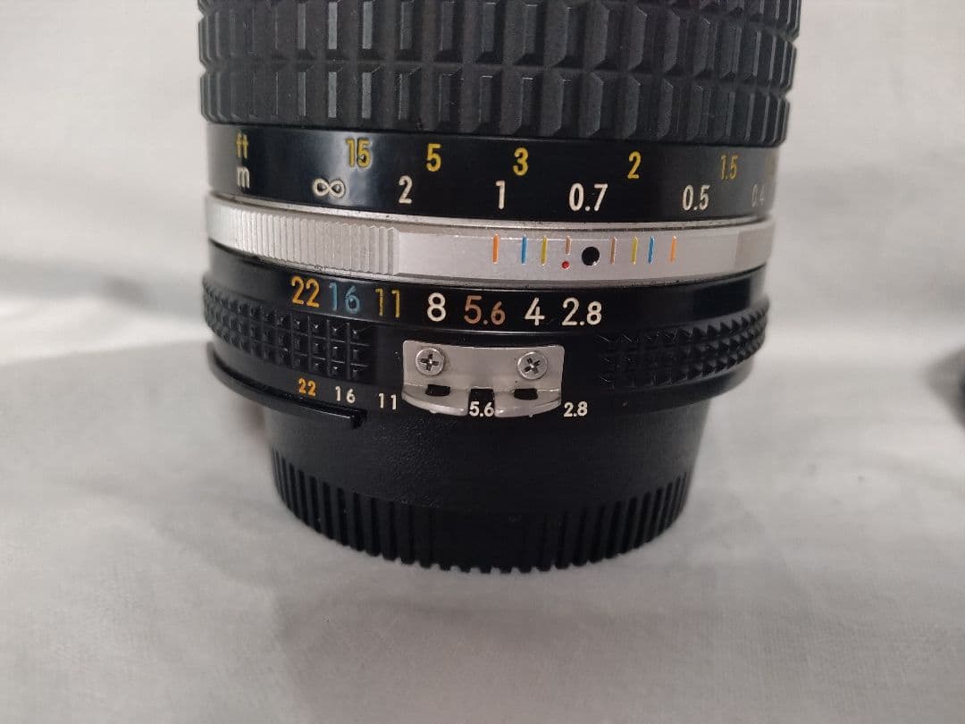 Nikon 一眼レフカメラFE 50mm レンズ　35mm広角レンズ付き