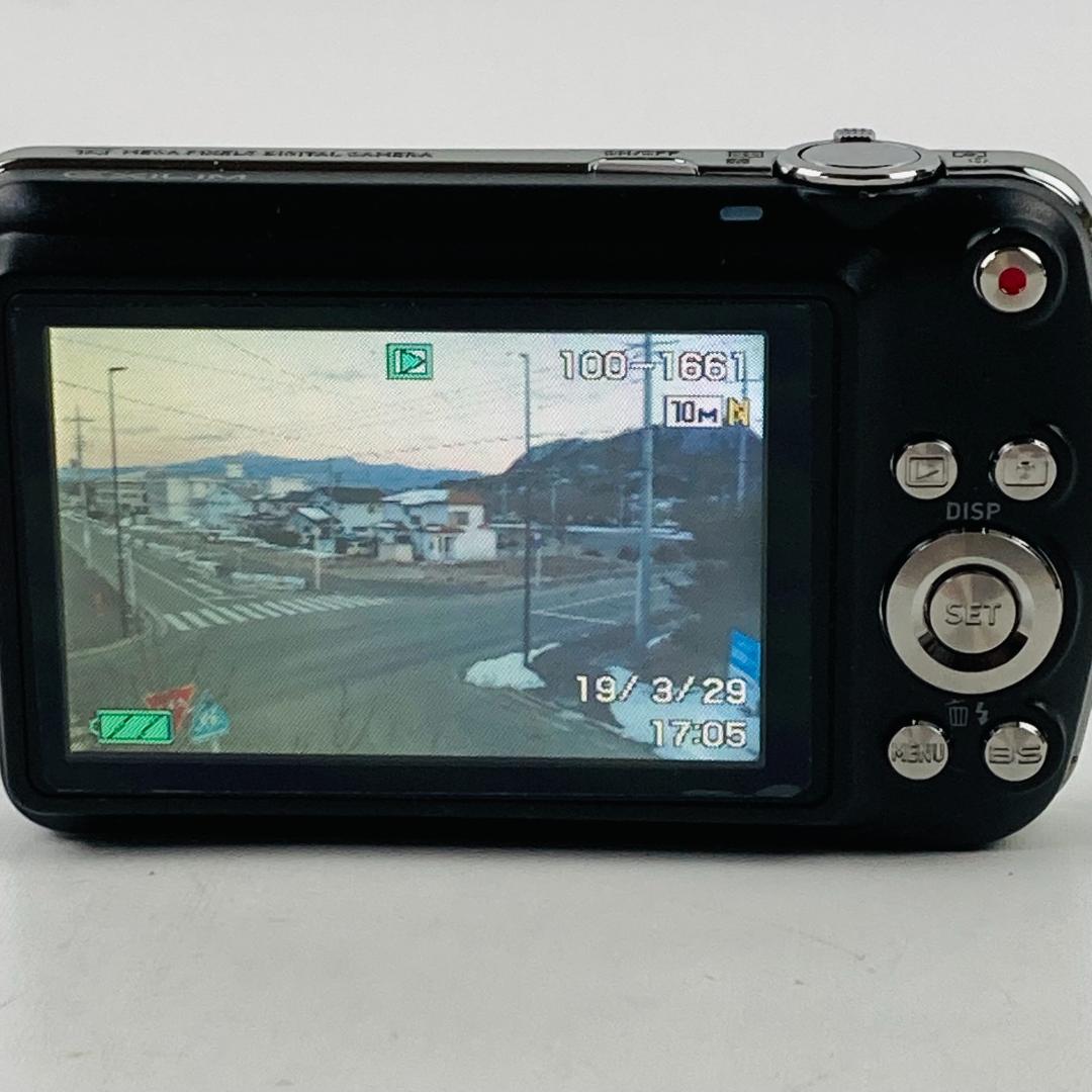 【動作確認済】CASIO EXILIM EX-Z1 デジカメ シルバー コンデジ