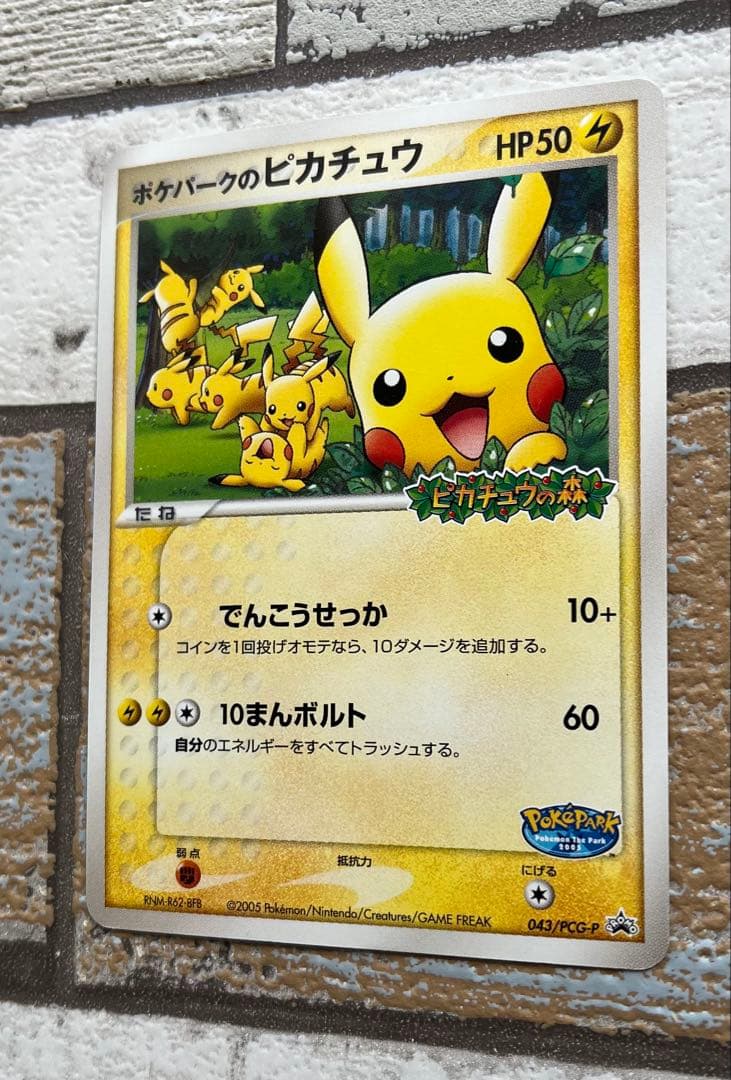 ポケパークのピカチュウ　ポケモンカード