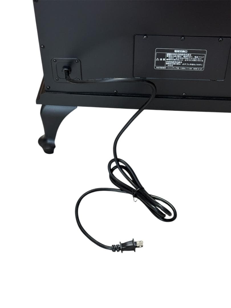 ワイド暖炉型ファンヒーター 2017年製 BLT-999B-3-BK ニトリ