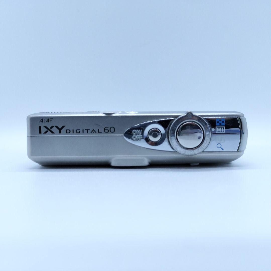 【動作品】Canon IXYDIGITAL 60　シルバー　デジタルカメラ