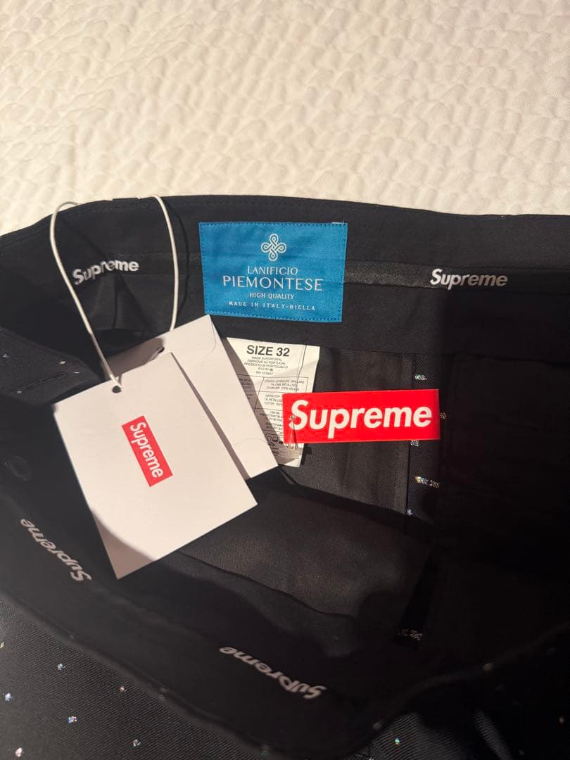 Supreme llic Dot Trouser ブラック 32