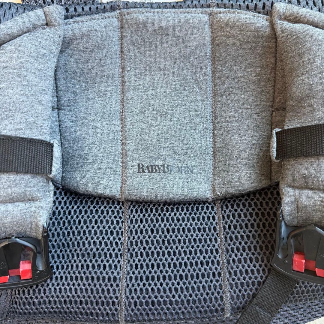 にこにこまんベビービョルン ハーモニー 抱っこ紐 メッシュ アンスラサイト