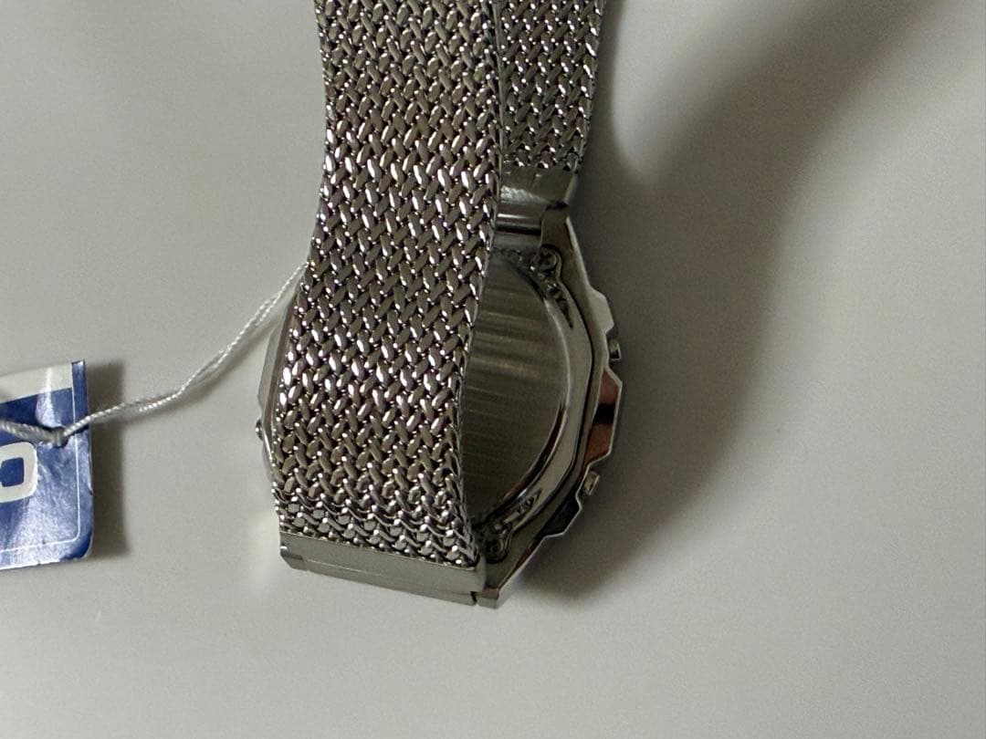 ★希少レア・未使用★お洒落　カシオ　フルメタル　デジタル時計