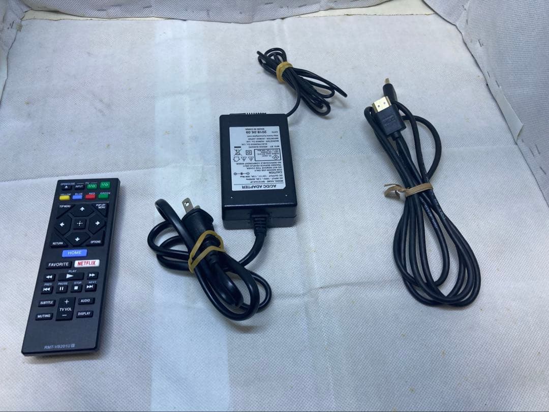 SONY ブルーレイプレーヤー BDP-S1500　2019年製　動作品