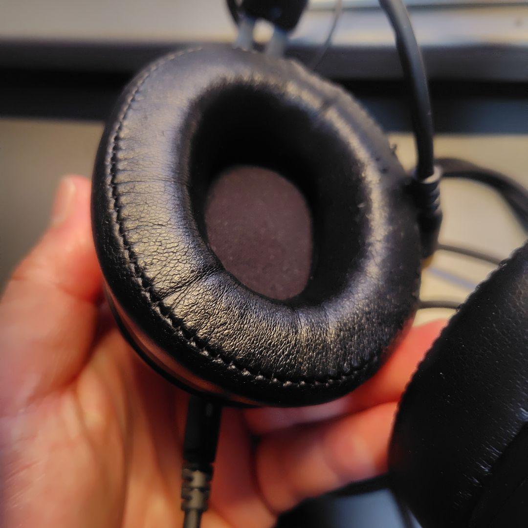 【audio-technica】ATH-M60x モニターヘッドホン　有線3m