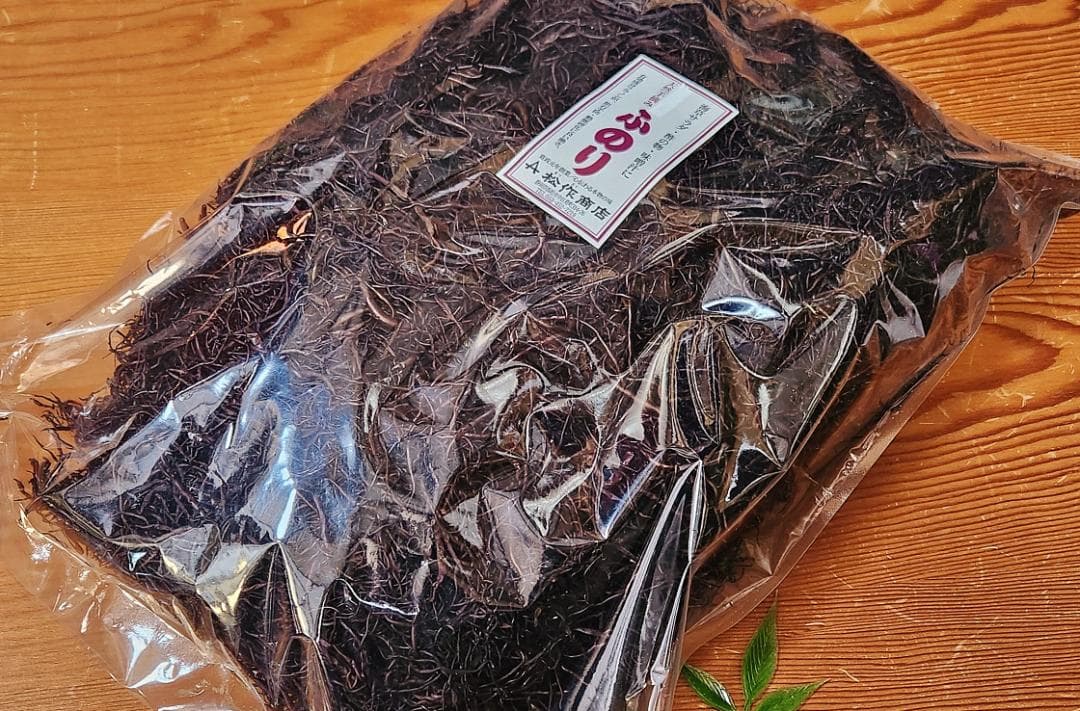北海道産手摘み天然乾燥寒ふのり500g北海道産業務価格のお徳用大袋特価