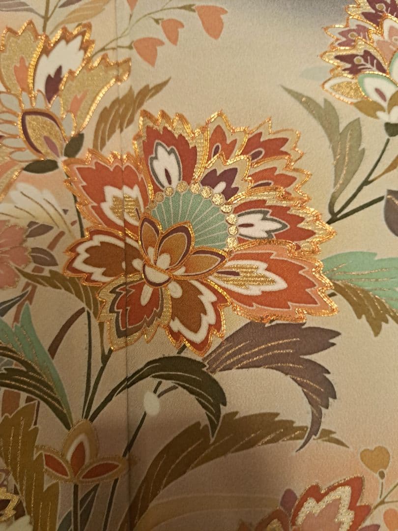 美品❇️豪華黒留袖　手描友禅　暈し染め 金彩刺繍 　　総フルセット