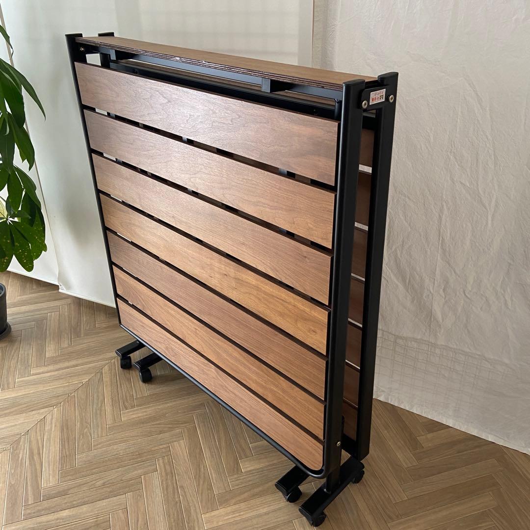 折りたたみすのこベッド MEHOL (メホール) 折りたたみベッド キャスター付